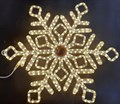 Снежинка световая Снежинка [70 см] RL-SFDL70-WW - фото 2777491