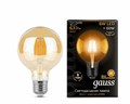 Лампа Gauss LED Filament G95 E27 6W Golden 2400K 105802006 - фото 2919082