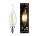 Лампа Gauss LED Filament Candle tailed E14 9W 2700K 1/10/50 104801109 - фото 2919642