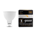 Лампа Gauss LED MR16 GU5.3-dim 5W 3000K  диммируемая (101505105-D) - фото 2919651