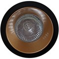 Встраиваемый светильник MR16 Reluce 51611-9.0-001MN MR16 BK+GD - фото 2921898