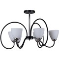Люстра потолочная Reluce E27 01269-0.3-06 BK+CR - фото 2922192