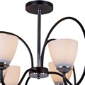 Люстра потолочная Reluce E27 01269-0.3-06 BK+CR - фото 2922194