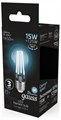 Лампа светодиодная Gauss Filament E27 15Вт 4100K 102902215 - фото 3019653
