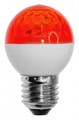 Лампа ксеноновая импульсная E27 220В 12Вт красный 411-122 - фото 3107630