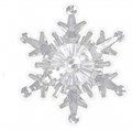 Снежинка световая (9.5 см) 55055 - фото 3109099
