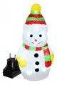 Снеговик световой (10.5х9х20 см) 55102 - фото 3109101