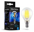 Лампа светодиодная Voltega Crystal E14 6Вт 4000K 7022 - фото 3109965