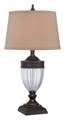 Настольная лампа декоративная Quoizel Dennison QZ-DENNISON-PB - фото 3110738