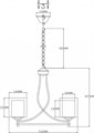 Подвесная люстра Moderli Maximilian V2521-3P - фото 3184034