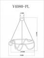 Подвесной светильник Moderli TRUE V4080-PL - фото 3184610