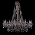 Подвесная люстра Bohemia Ivele Crystal 1411 1411/16/400/XL-115/G - фото 3238339