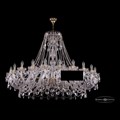 Подвесная люстра Bohemia Ivele Crystal 1411 1411/24/530/G - фото 3238383