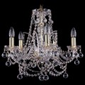 Подвесная люстра Bohemia Ivele Crystal 1411 1411/5/160/G/Balls - фото 3238396