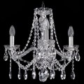 Подвесная люстра Bohemia Ivele Crystal 1413 1413/3/165/Ni - фото 3238497