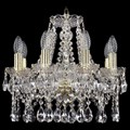 Подвесная люстра Bohemia Ivele Crystal 1413 1413/8/141/G - фото 3238507