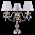 Настольная лампа декоративная Bohemia Ivele Crystal 5706 1406L/3/141-39/G/SH2A-160 - фото 3238521