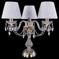 Настольная лампа декоративная Bohemia Ivele Crystal 5706 1406L/3/141-39/G/SH32-160 - фото 3238523