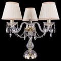 Настольная лампа декоративная Bohemia Ivele Crystal 5706 1406L/3/141-39/G/SH33A-160 - фото 3238525