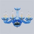 Подвесная люстра Bohemia Ivele Crystal Ivele Crystal 6 1311/10/200 G Aq/Aquamarime/M-1H - фото 3238636