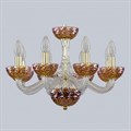 Подвесная люстра Bohemia Ivele Crystal Ivele Crystal 6 1311/8/165 G Cl/Shampan/M-1F - фото 3238674