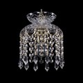 Подвесной светильник Bohemia Ivele Crystal 1478 14781/15 G Drops - фото 3238719