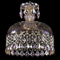 Подвесной светильник Bohemia Ivele Crystal 1478 14781/30 G Leafs M801 - фото 3238759