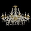 Подвесная люстра Bohemia Ivele Crystal 1611 16111/12/360 G - фото 3240023