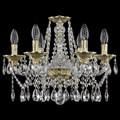 Подвесная люстра Bohemia Ivele Crystal 1613 16113/6/165 G - фото 3240029