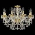 Подвесная люстра Bohemia Ivele Crystal 1609 16109/8/195 G - фото 3240102