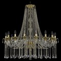 Подвесная люстра Bohemia Ivele Crystal 1613 16113/16/360/H-160 G - фото 3240178