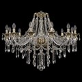 Подвесная люстра Bohemia Ivele Crystal 1615 16115/12/360 G - фото 3240231