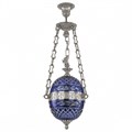 Подвесной светильник Bohemia Ivele Crystal 7100 71000P/20 Ni Clear-Blue/H-1J FA3S - фото 3240264