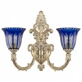 Бра Bohemia Ivele Crystal 7109 7109B15/2/210 GW P2 U Clear-Blue/H-1h - фото 3240354