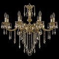 Подвесная люстра Bohemia Ivele Crystal 7210 72110/8/250 B G - фото 3240847