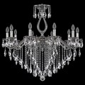 Подвесная люстра Bohemia Ivele Crystal 7202 72302/10/300 B NB - фото 3240944