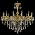 Подвесная люстра Bohemia Ivele Crystal 7502 75102/12/300 B G - фото 3241031