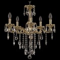 Подвесная люстра Bohemia Ivele Crystal 7502 75102/5/175 B G - фото 3241040