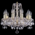 Подвесная люстра Bohemia Ivele Crystal 1402 1402/10/141/G - фото 3241062