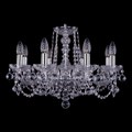 Подвесная люстра Bohemia Ivele Crystal 1402 1402/8/195/Ni/Balls - фото 3241172