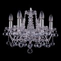 Подвесная люстра Bohemia Ivele Crystal 1413 1413/6/141/Ni/Balls - фото 3241327