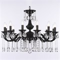 Подвесная люстра Bohemia Ivele Crystal AL7801 AL78101/12/250 A BG - фото 3242143