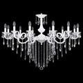 Подвесная люстра Bohemia Ivele Crystal AL7804 AL78104/12/430 B WM - фото 3242423