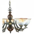 Подвесная люстра Reccagni Angelo 2801 L 2801/5 - фото 3294297