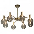 Люстра на штанге Loft it Tiara 10045/8 Gold - фото 3333753 Люстра на штанге Loft it Tiara 10045/8 Gold - фото 3333753