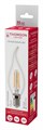 Лампа светодиодная Thomson Filament TAIL Candle E14 11Вт 2700K TH-B2079 - фото 3345907