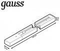 Трек накладной Gauss TR TR103 - фото 3370475