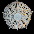 Подвесная люстра Imperiumloft Rh Anselme White Wood Large Chandelier 40.1934-0 - фото 3481940