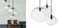 Подвесной светильник Imperiumloft Selene Glass Ball Ceiling Lights 40.122 - фото 3483062
