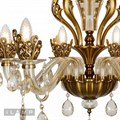Подвесная люстра iLamp Asia 61078-6 BR - фото 3546193